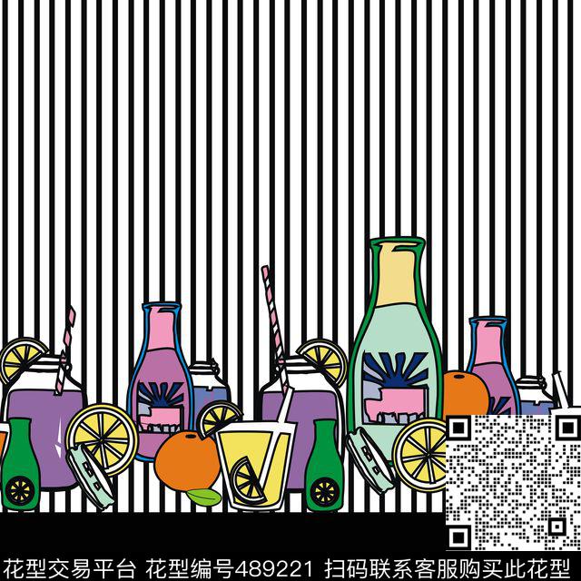 现代水果玻璃瓶柠檬玻璃杯传统印花华亿平台下载（图片编号: 489221） - 瓦栏（Walan）