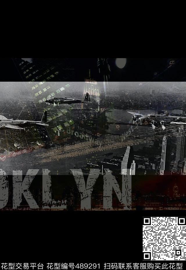 T恤卫衣夹克潮流时尚二战战境数码印花华亿平台下载（图片编号: 489291） - 瓦栏（Walan）