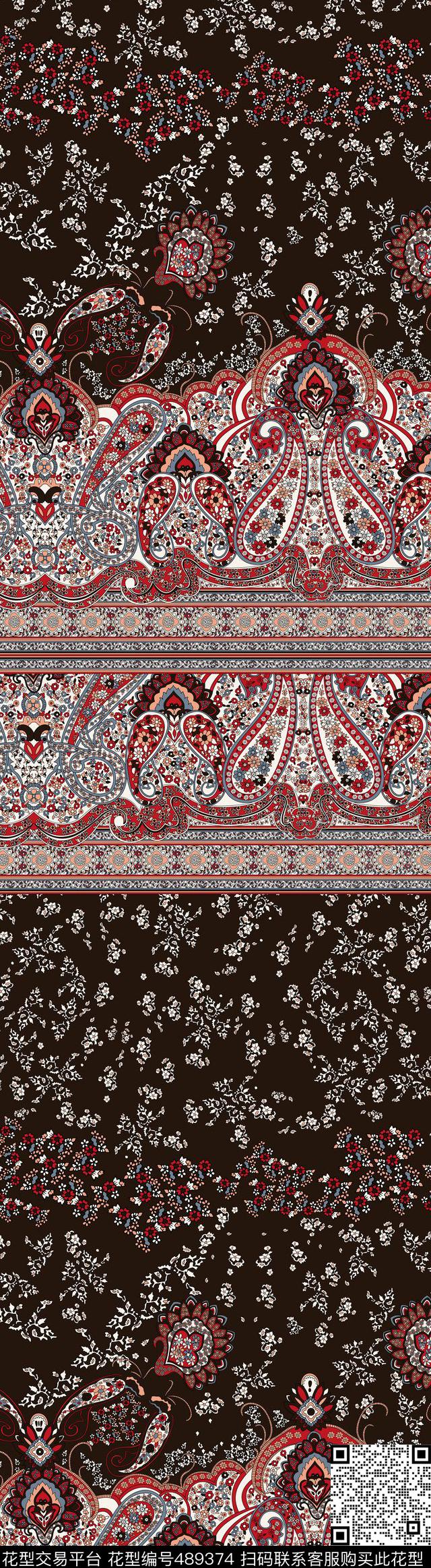 原创民族定位数码印花华亿平台下载（图片编号: 489374） - 瓦栏（Walan）