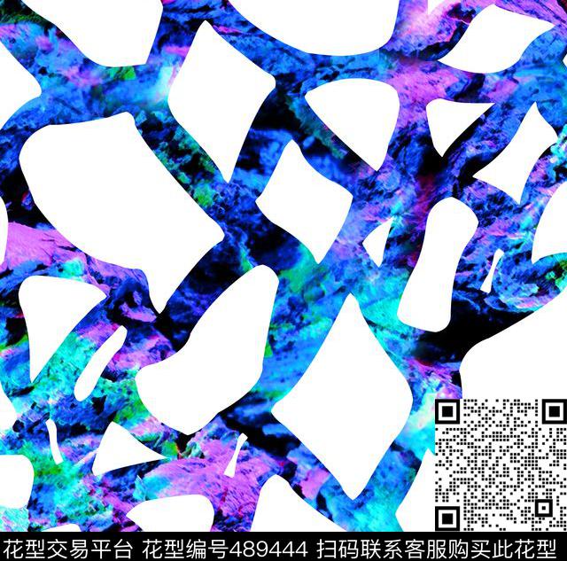 流行时尚手绘石头纹理欧美数码印花华亿平台下载（图片编号: 489444） - 瓦栏（Walan）