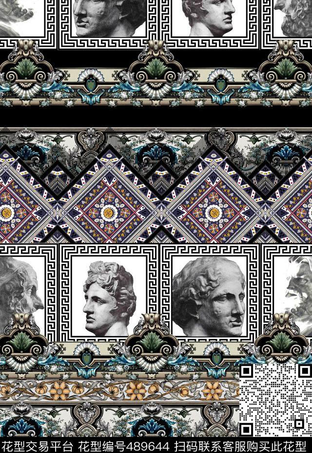 T恤卫衣夹克潮流时尚民族风定位印花.数码印花华亿平台下载（图片编号: 489644） - 瓦栏（Walan）