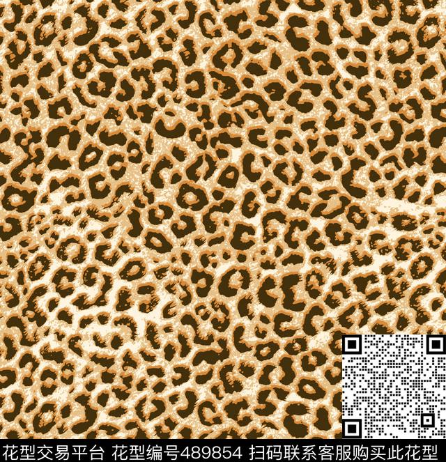 动物纹豹纹美洲豹传统印花华亿平台下载（图片编号: 489854） - 瓦栏（Walan）