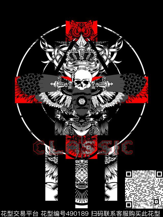 PhilippPleinPP菲利普普莱因潮流传统印花华亿平台下载（图片编号: 490189） - 瓦栏（Walan）