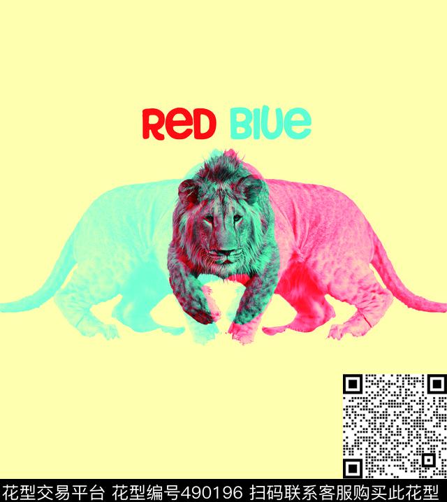 现代老虎幻彩数码印花华亿平台下载（图片编号: 490196） - 瓦栏（Walan）