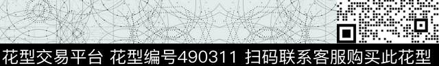 线条点灰色黑白数码印花华亿平台下载（图片编号: 490311） - 瓦栏（Walan）