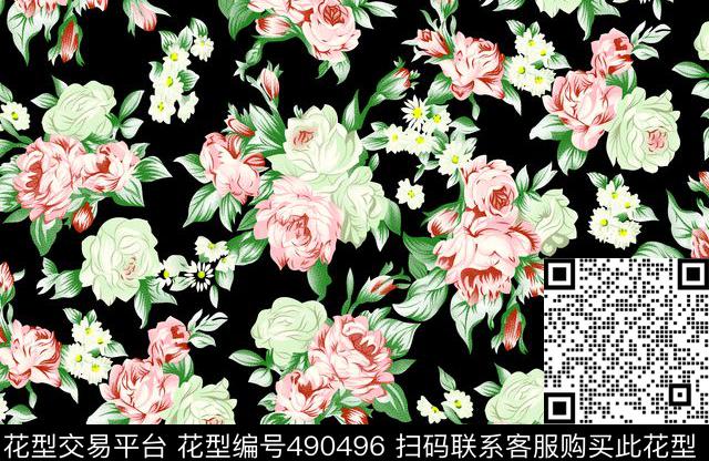 几何字母扎染华亿平台传统印花华亿平台下载（图片编号: 490496） - 瓦栏（Walan）