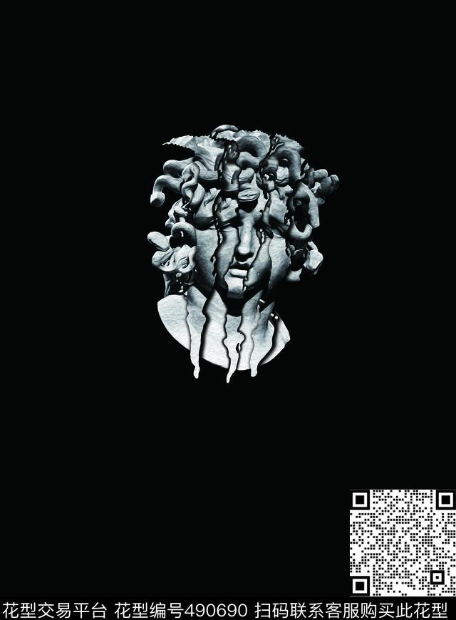 前卫尼奥·贝奈特NeilBarrett数码印花华亿平台下载（图片编号: 490690） - 瓦栏（Walan）