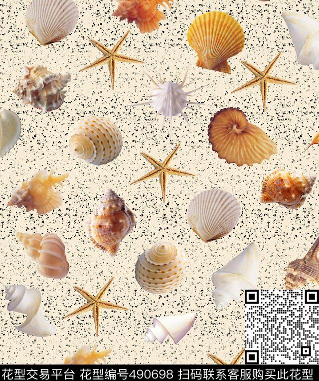 时尚复古清新数码印花华亿平台下载（图片编号: 490698） - 瓦栏（Walan）