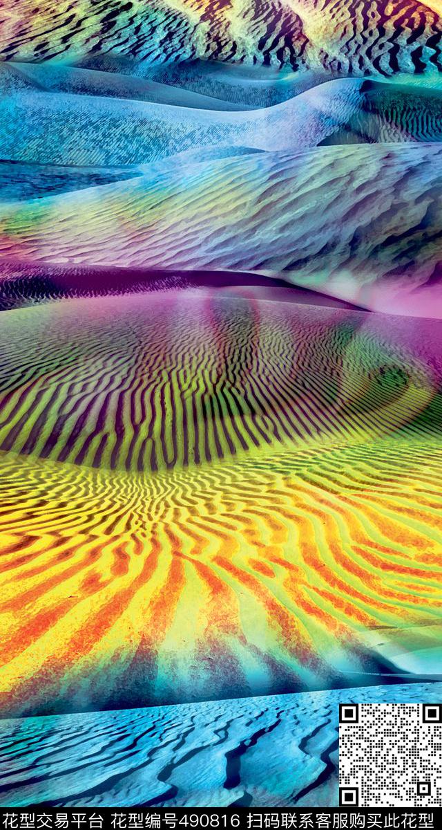 原创景观优雅数码印花华亿平台下载（图片编号: 490816） - 瓦栏（Walan）