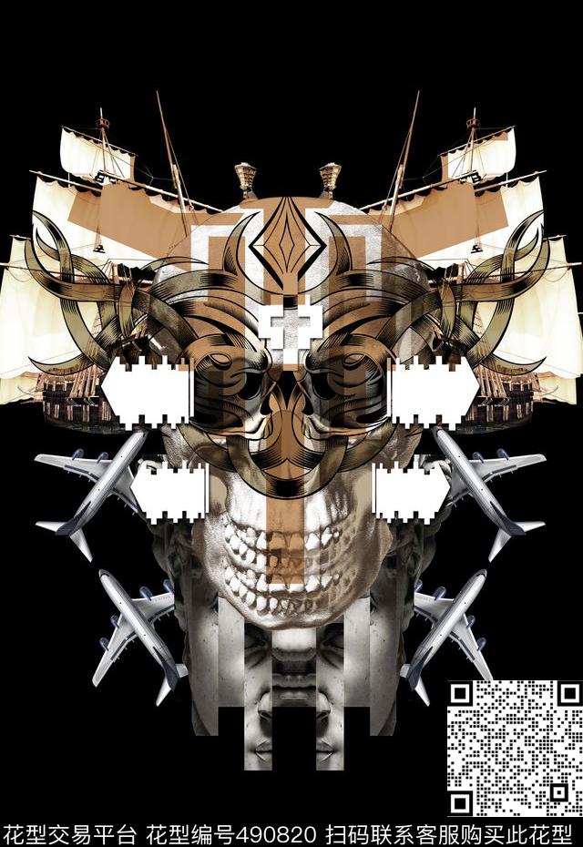 T恤卫衣夹克潮流时尚男装定位印花.j数码印花华亿平台下载（图片编号: 490820） - 瓦栏（Walan）