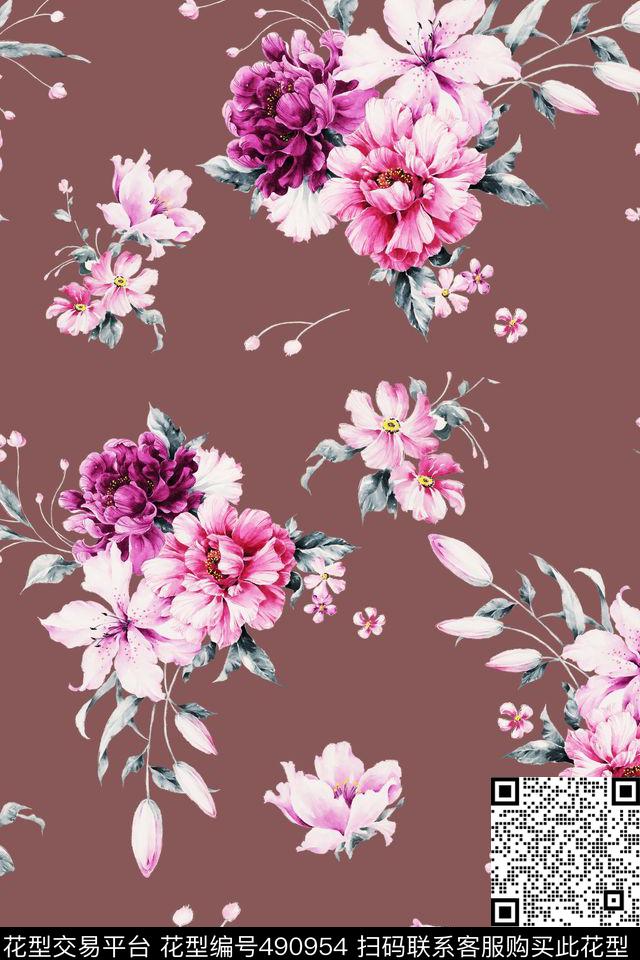 古典奢华大气潮流沙发布时尚数码印花华亿平台下载（图片编号: 490954） - 瓦栏（Walan）