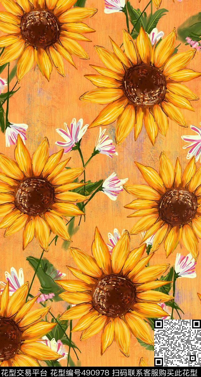 窗帘布家纺花卉女装连衣裙数码印花华亿平台下载（图片编号: 490978） - 瓦栏（Walan）