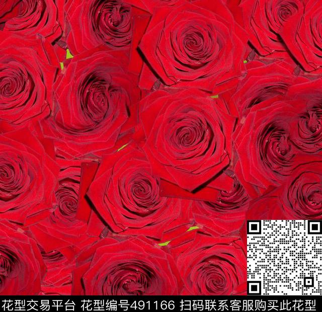 美丽花朵家纺窗帘布艺沙发等适用华亿平台花类数码印花华亿平台下载（图片编号: 491166） - 瓦栏（Walan）