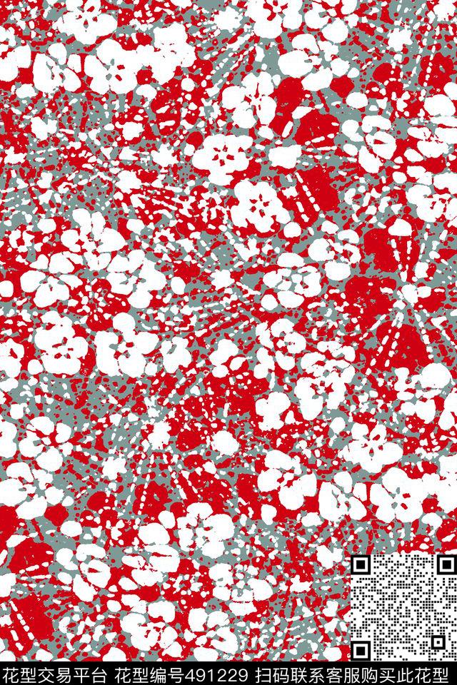 民族风小碎花男女装传统印花华亿平台下载（图片编号: 491229） - 瓦栏（Walan）