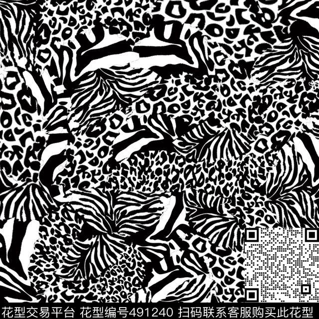 T恤斑马纹包包传统印花华亿平台下载（图片编号: 491240） - 瓦栏（Walan）