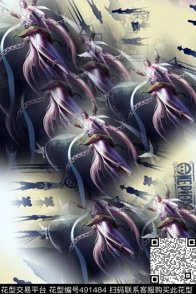 大牌混搭时尚数码印花华亿平台下载（图片编号: 491484） - 瓦栏（Walan）