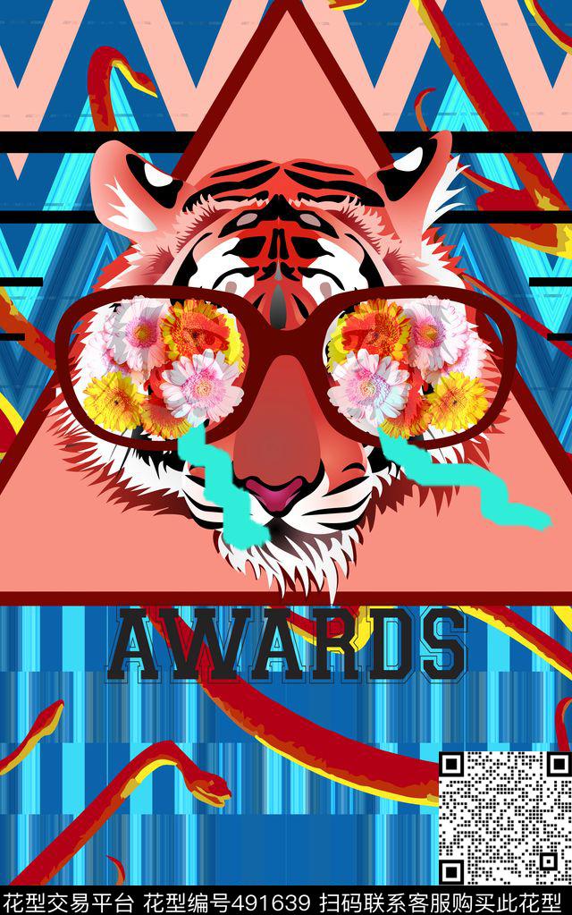 独幅定位女装人物海报数码印花华亿平台下载（图片编号: 491639） - 瓦栏（Walan）