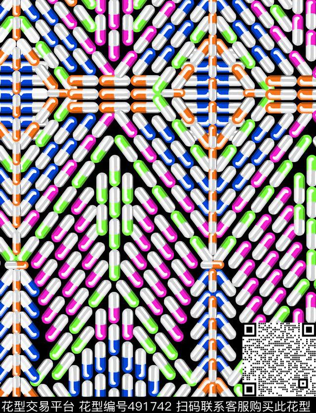 时尚图案印花时尚泳装时尚女装传统印花华亿平台下载（图片编号: 491742） - 瓦栏（Walan）