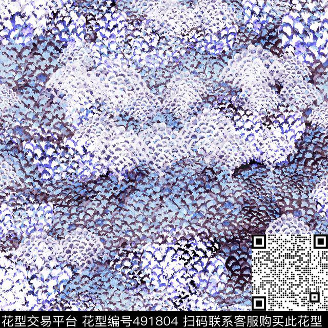 休闲肌理AD-抽象数码印花华亿平台下载（图片编号: 491804） - 瓦栏（Walan）