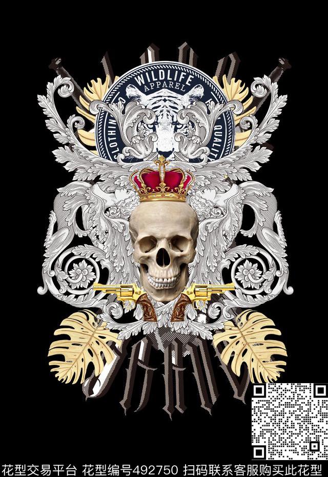 T恤卫衣夹克潮流时尚定位男装印花数码印花华亿平台下载（图片编号: 492750） - 瓦栏（Walan）