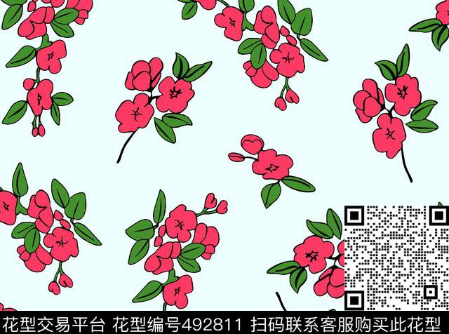 小碎花窗帘家纺传统印花华亿平台下载（图片编号: 492811） - 瓦栏（Walan）