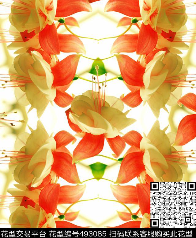 创意流行时尚数码印花华亿平台下载（图片编号: 493085） - 瓦栏（Walan）