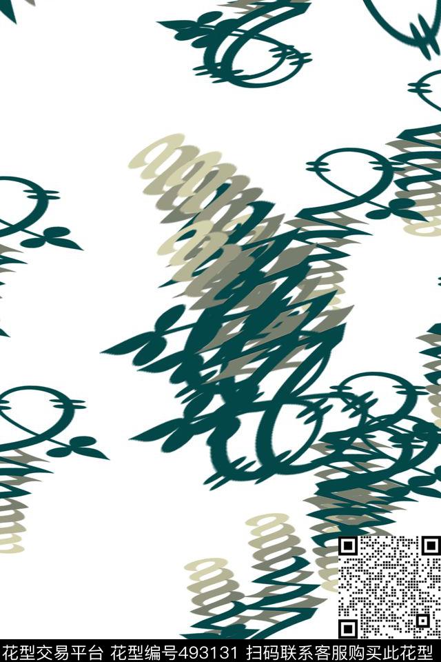 时尚简约男装数码印花华亿平台下载（图片编号: 493131） - 瓦栏（Walan）