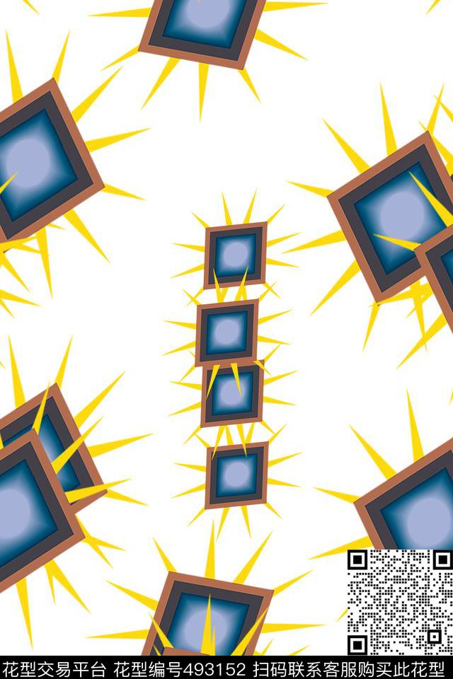 复古时尚缘故数码印花华亿平台下载（图片编号: 493152） - 瓦栏（Walan）