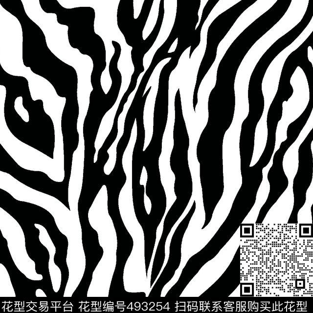 斑马纹条纹休闲风传统印花华亿平台下载（图片编号: 493254） - 瓦栏（Walan）