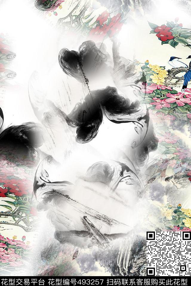 时尚简约大牌数码印花华亿平台下载（图片编号: 493257） - 瓦栏（Walan）