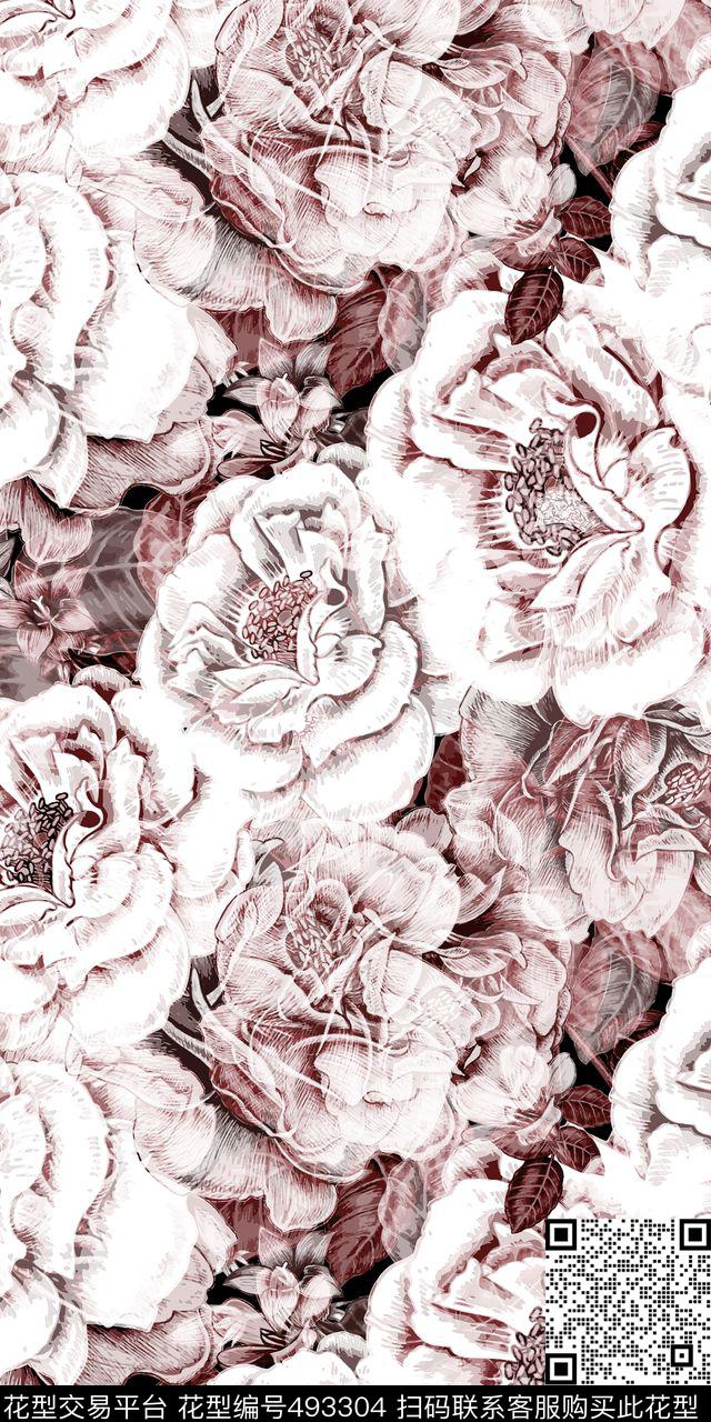 数码印花欧美流行潮流时尚家纺数码印花华亿平台下载（图片编号: 493304） - 瓦栏（Walan）