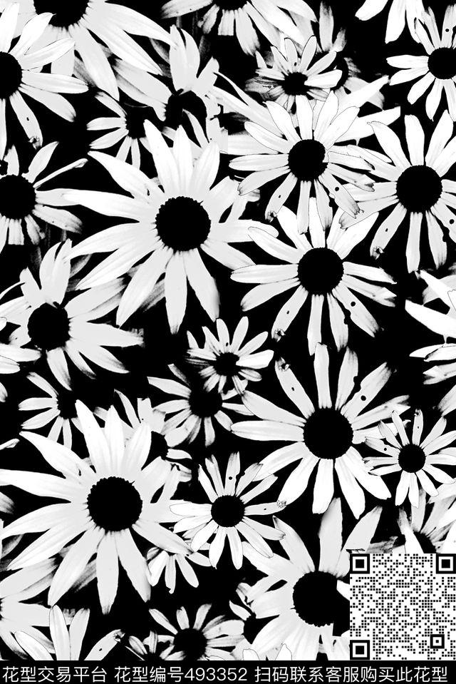 潮流时尚花卉简单传统传统印花华亿平台下载（图片编号: 493352） - 瓦栏（Walan）