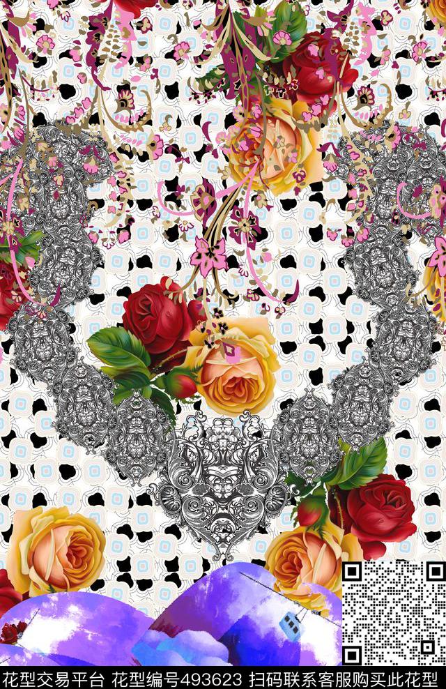 定位欧式金属数码印花华亿平台下载（图片编号: 493623） - 瓦栏（Walan）