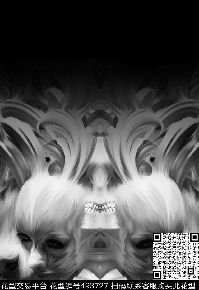 T恤卫衣夹克潮流时尚抽象个性定位数码印花华亿平台下载（图片编号: 493727） - 瓦栏（Walan）