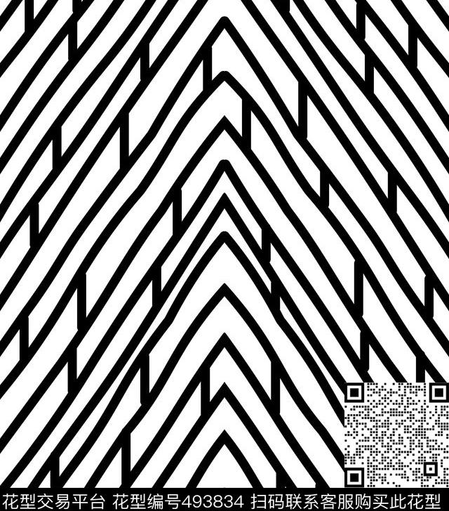 格子几何女装传统印花华亿平台下载（图片编号: 493834） - 瓦栏（Walan）