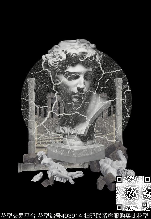 T恤卫衣夹克潮流男装潮流时尚传统印花华亿平台下载（图片编号: 493914） - 瓦栏（Walan）