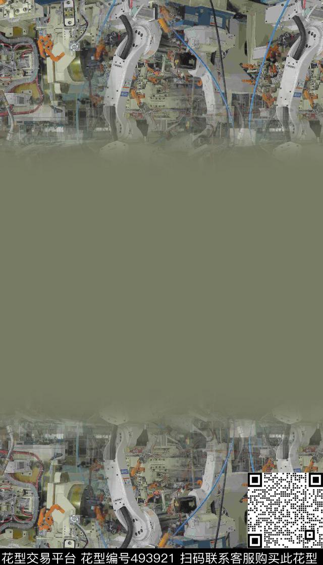 潮流定位复古数码印花华亿平台下载（图片编号: 493921） - 瓦栏（Walan）