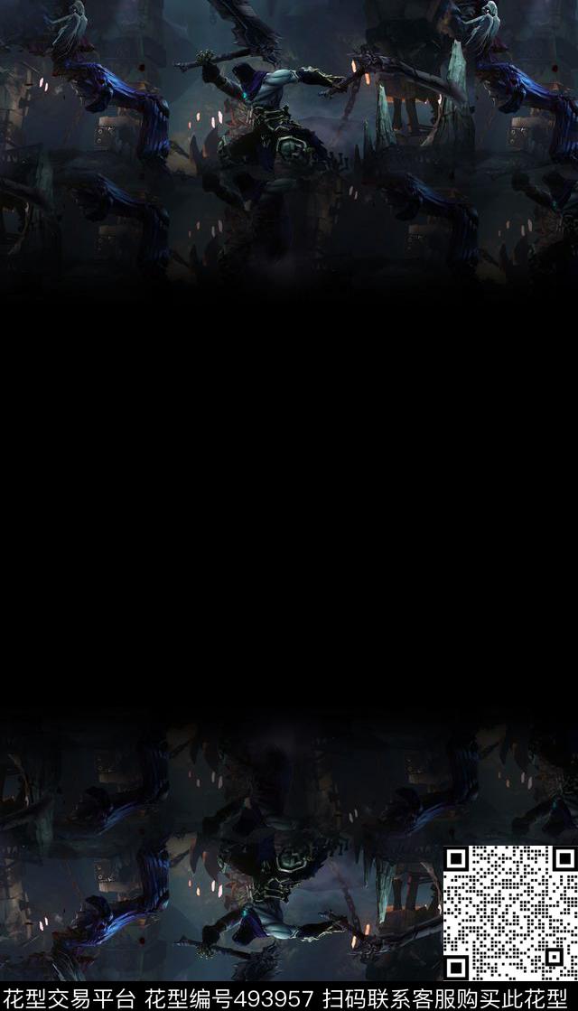 场景定位复古数码印花华亿平台下载（图片编号: 493957） - 瓦栏（Walan）