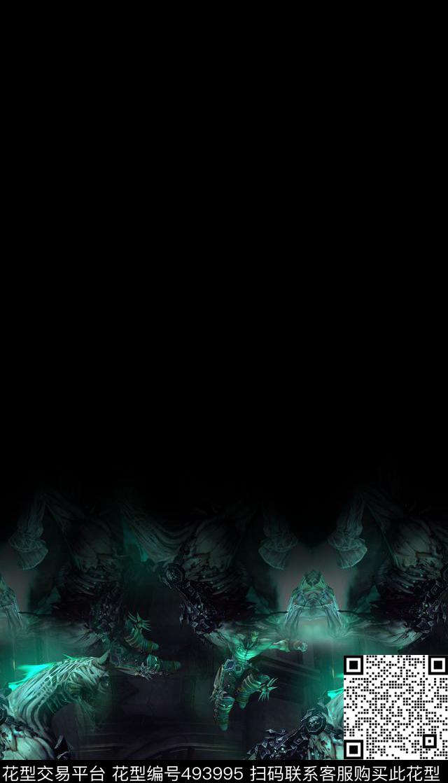 定位复古海洋秘密数码印花华亿平台下载（图片编号: 493995） - 瓦栏（Walan）