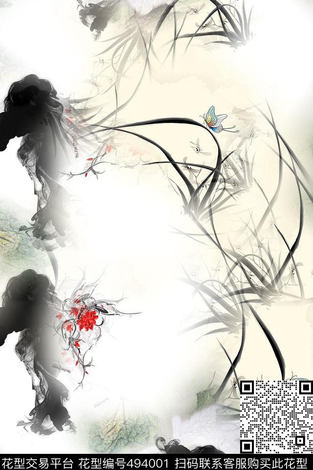 的人简约时尚数码印花华亿平台下载（图片编号: 494001） - 瓦栏（Walan）