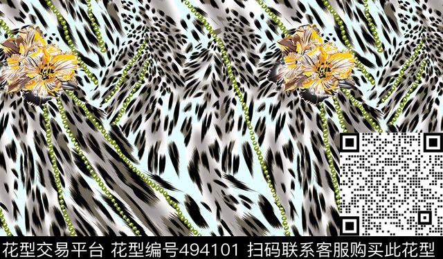 几何字母格子传统印花华亿平台下载（图片编号: 494101） - 瓦栏（Walan）