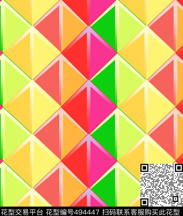 MAX-热带风情流行时尚欧美数码印花华亿平台下载（图片编号: 494447） - 瓦栏（Walan）