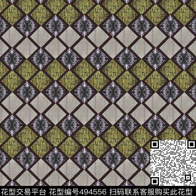 几何欧式纹理传统印花华亿平台下载（图片编号: 494556） - 瓦栏（Walan）