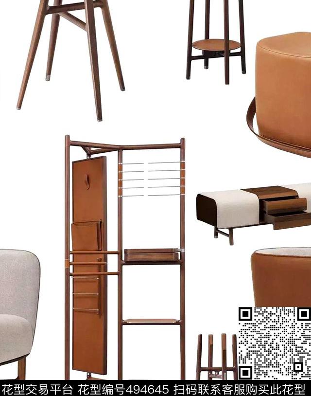 复古时尚木质数码印花华亿平台下载（图片编号: 494645） - 瓦栏（Walan）