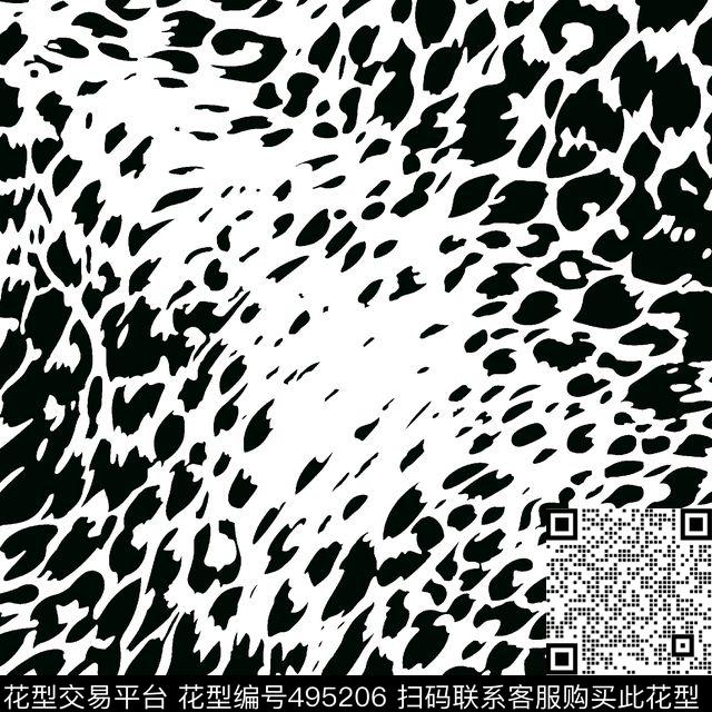 休闲风写意豹点传统印花华亿平台下载（图片编号: 495206） - 瓦栏（Walan）