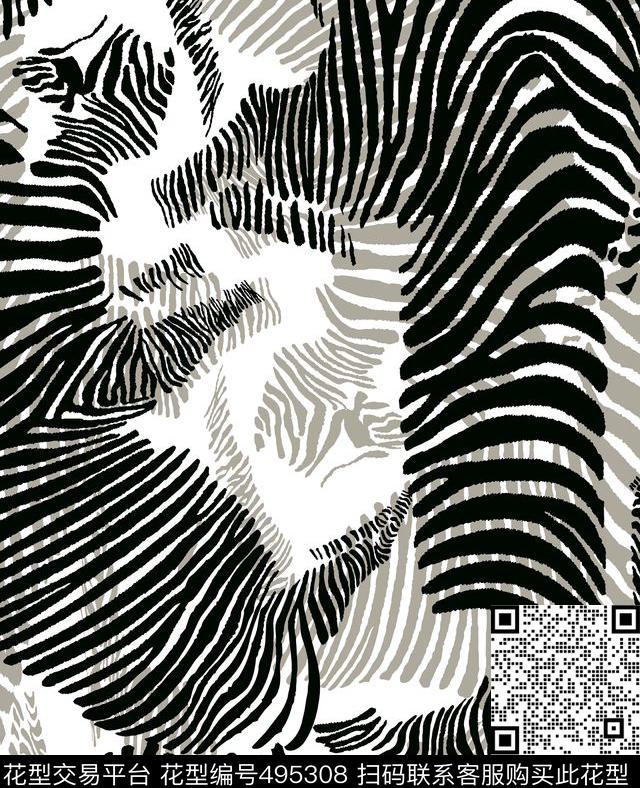 几何字母格子传统印花华亿平台下载（图片编号: 495308） - 瓦栏（Walan）