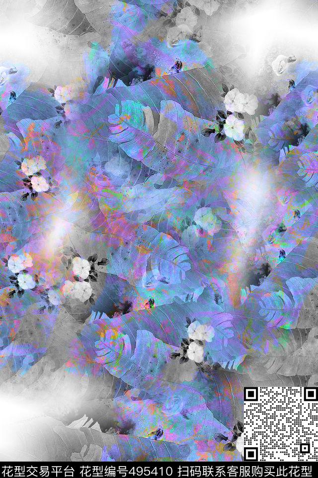 大牌简约时尚数码印花华亿平台下载（图片编号: 495410） - 瓦栏（Walan）