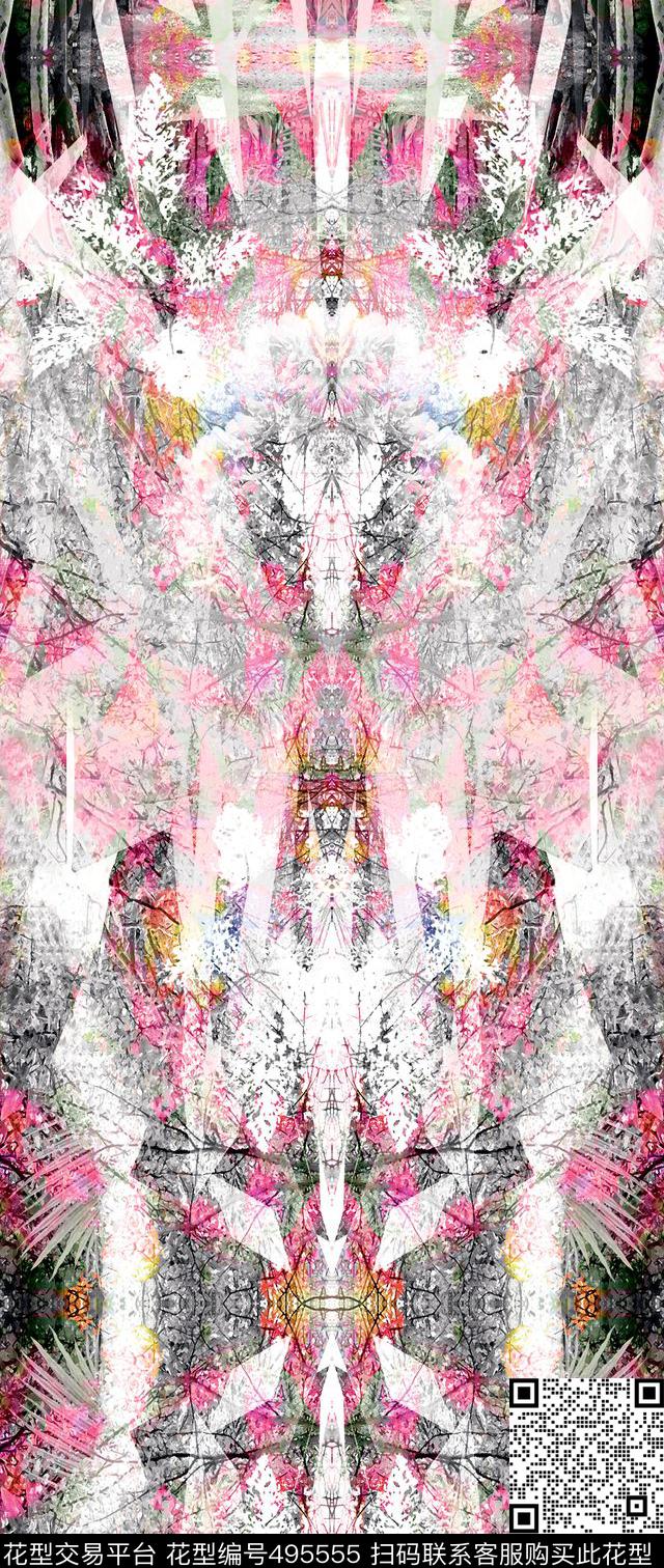 原创定位优雅数码印花华亿平台下载（图片编号: 495555） - 瓦栏（Walan）