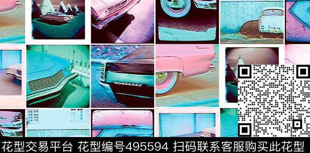 原创景物优雅数码印花华亿平台下载（图片编号: 495594） - 瓦栏（Walan）