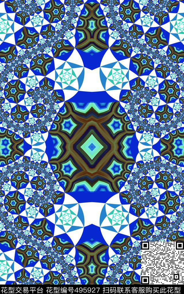 数码科技3D空间变形几何数码印花华亿平台下载（图片编号: 495927） - 瓦栏（Walan）